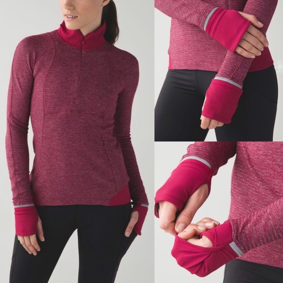 LULULEMON Runderful 1/2 Zip Long Sleeves - Picture 2 of 8